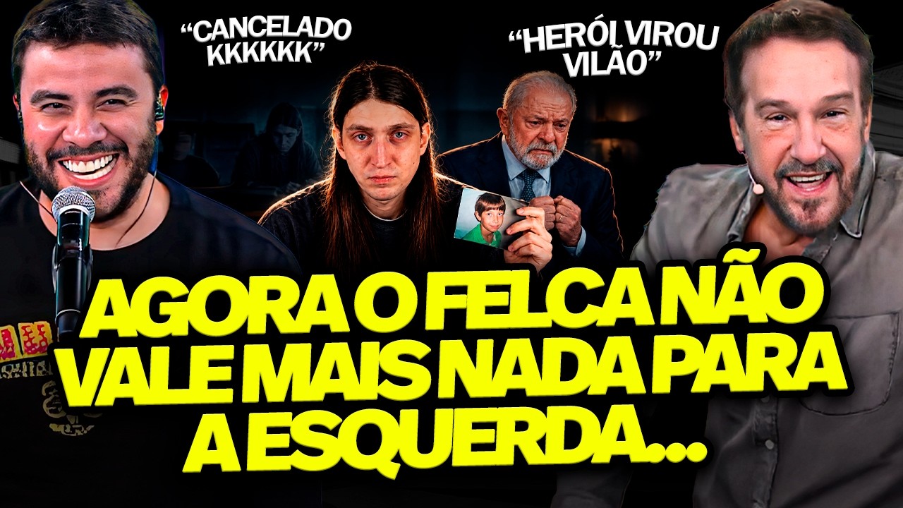FELCA &Eacute; CANCELADO PELA ESQUERDA E ELENCO DO P&Acirc;NICO CAI NA RISADA AO VIVO