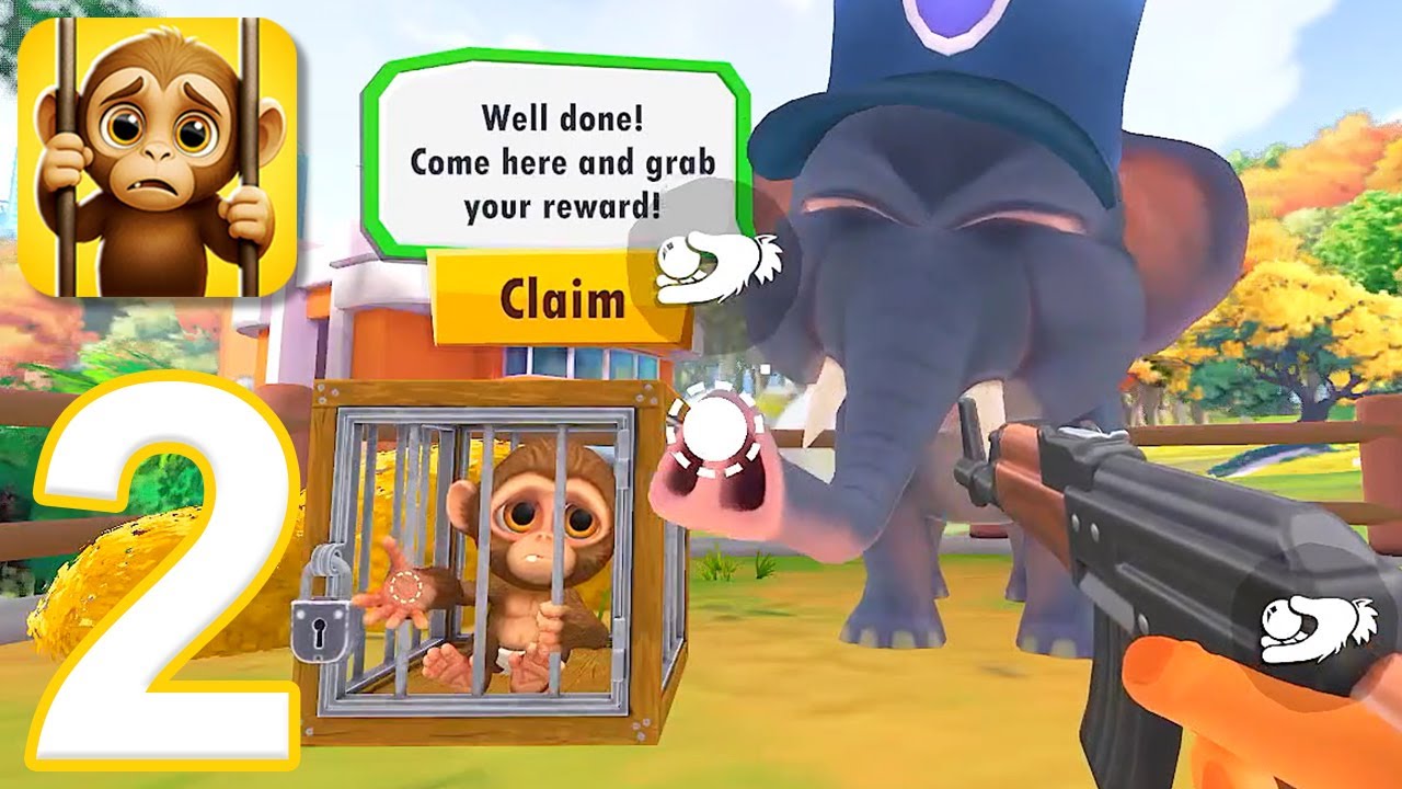 I Am Monkey Mobile - Прохождение игры, часть 2 - Новые уровни (iOS, Android)