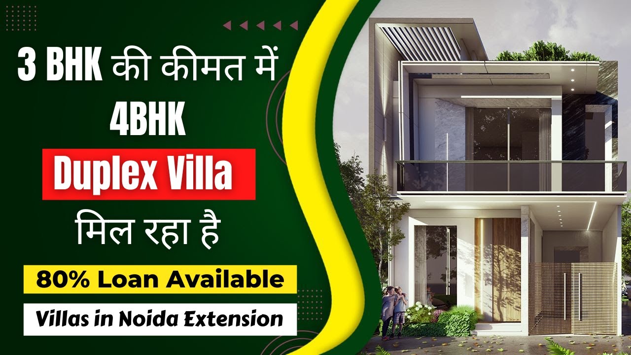 Luxury Duplex villa Noida Extension | Villas in Noida Extension | Ashiyana Villa Noida