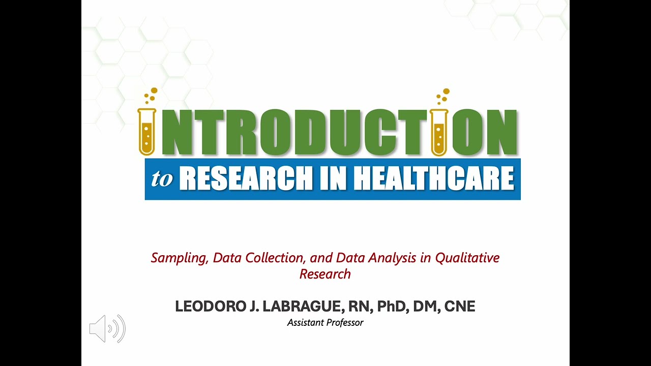 Sampling, Data Collection, and Data Analysis in Qualitative Research #nursing #research #education