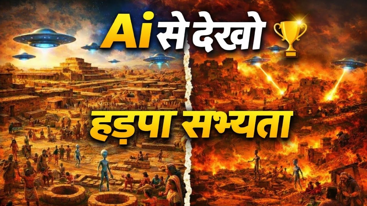 Mystery of Indus valley civilization l Ai से देखिए हड़प्पा सभ्यता #indusvalleycivilization #ai 