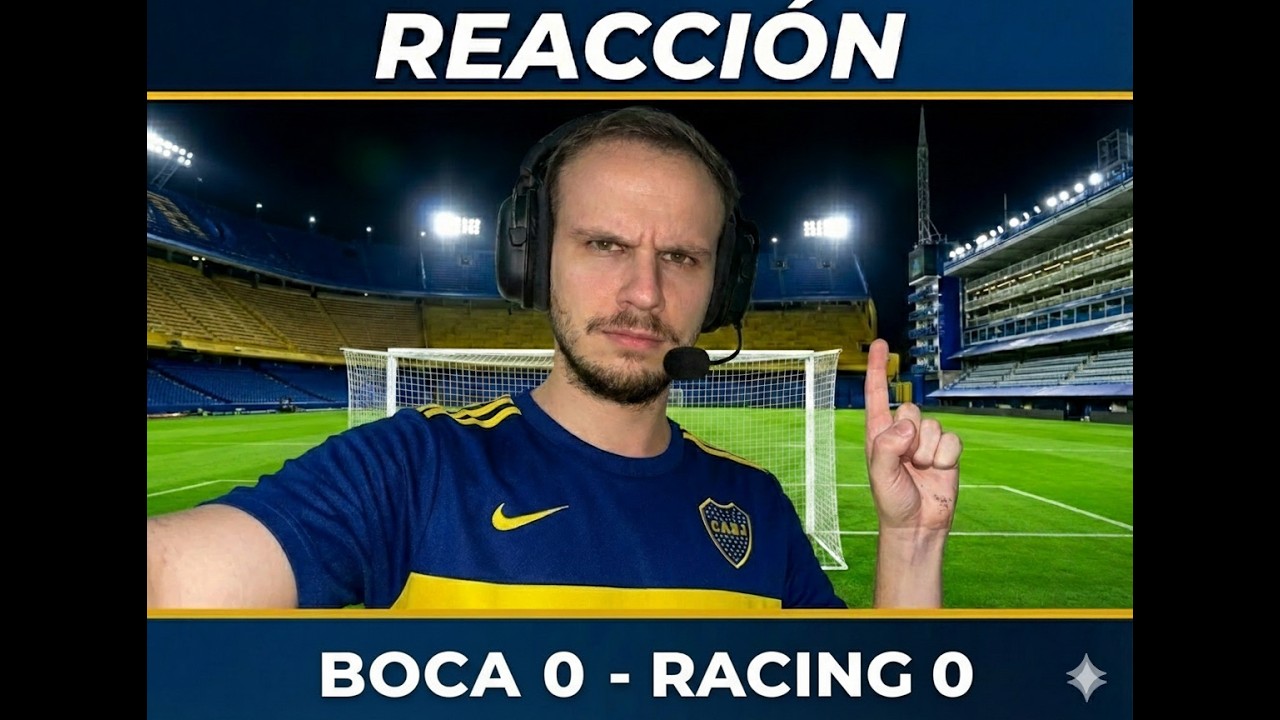 ¡ESTO NO DA MAS! ¡SE FUERON CHIFLADOS! Reacción Boca 0 - Racing 0. Torneo Apertura 2026 - Fecha 6.
