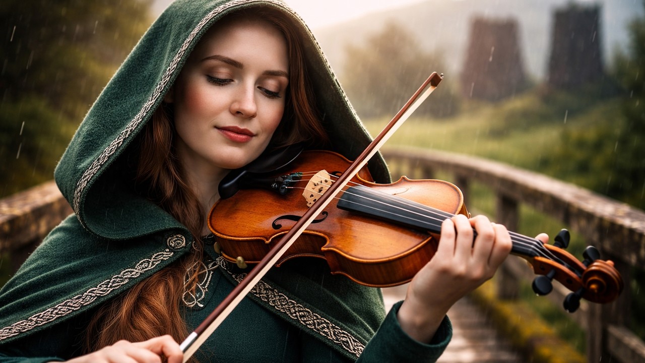This Celtic Rain Music Will Instantly Calm Your Mind 🌧️ Healing Sounds for Deep Sleep