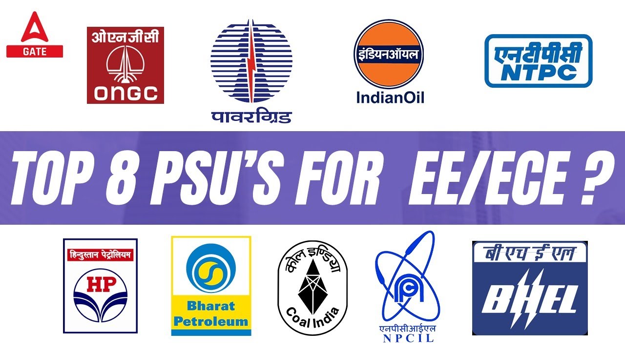 Top 8 PSU's for EE/ECE? | PSU Recruitment Through GATE 2022 -23