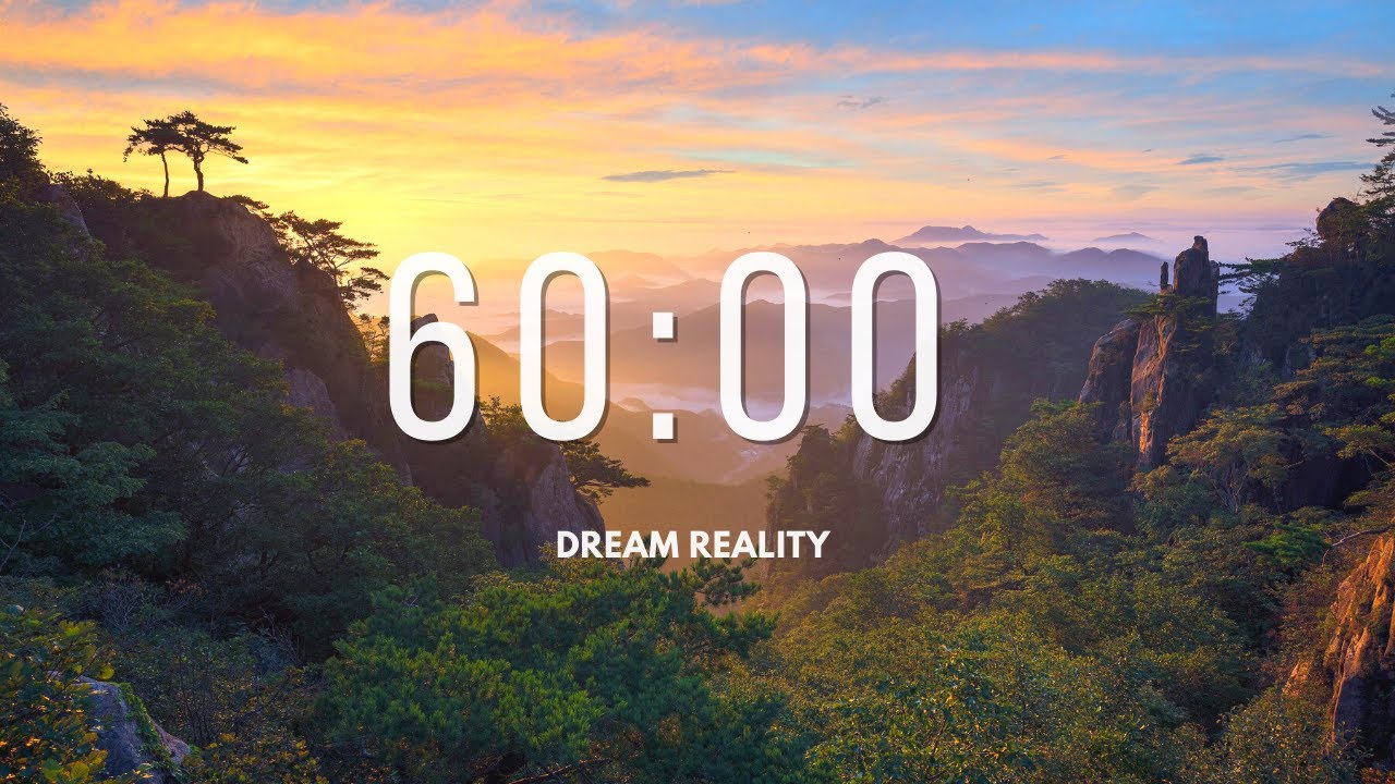 One Hour Timer 60 Minute Timer | Study Music | Relaxing Music