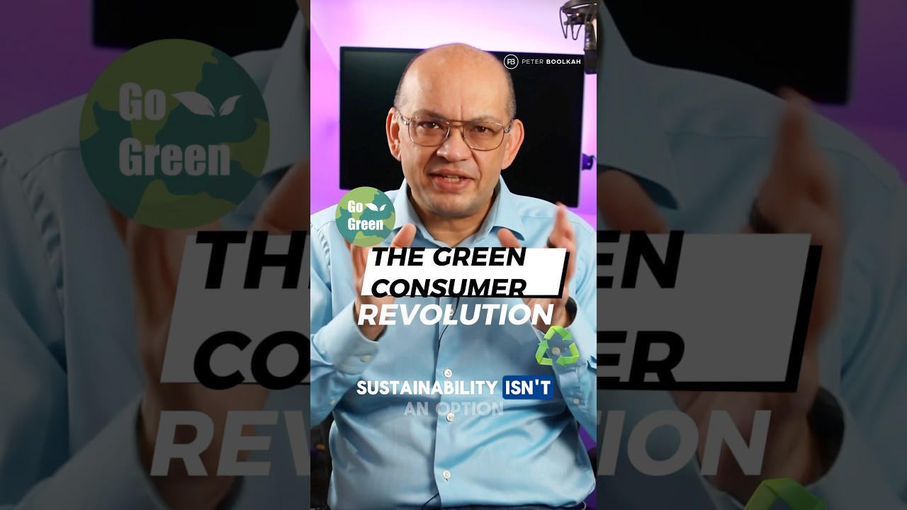 The Rise of Eco-Conscious Consumers 🌏♻️ #Shorts #peterboolkah #ecoconscious