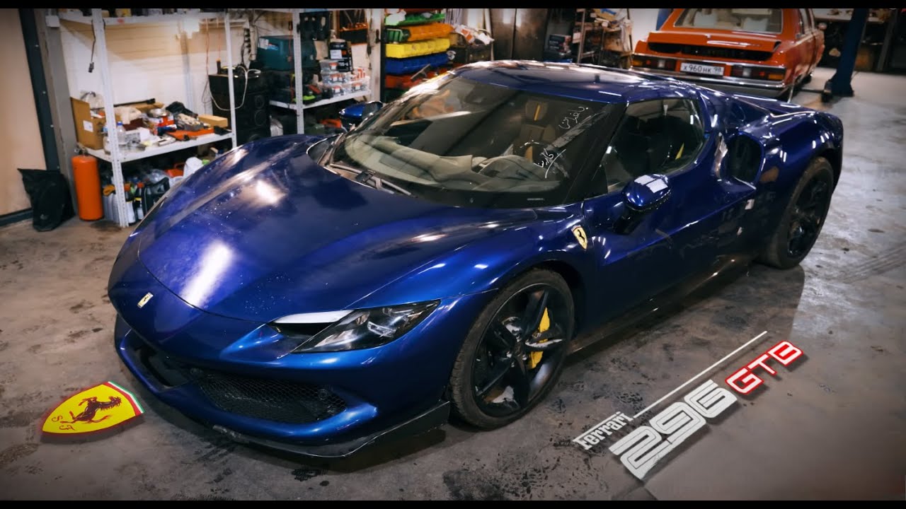 ВОССТАНАВЛИВАЕМ УТОПЛЕННУЮ FERRARI 296 GTB. ПОЛНЫЙ РАЗБОР!