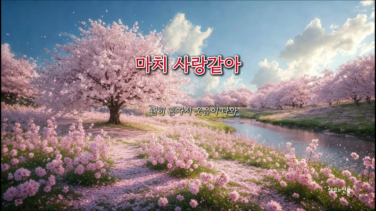 [ K-POP ] 마치 사랑같아ㅣ 감성발라드ㅣ봄이온다ㅣ남과여ㅣ설렘주의보ㅣ