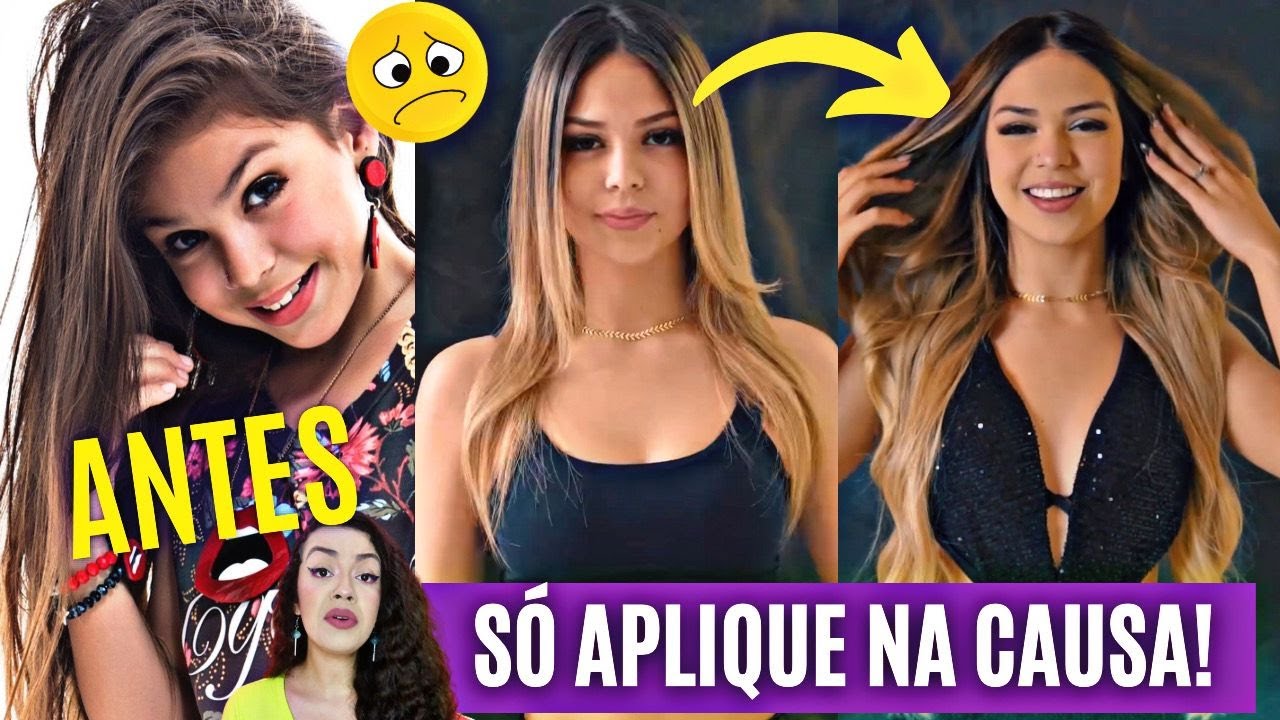 MC MELODY TEM CABELO TODO DESTRUÍDO COM APENAS 15 ANOS! Veja como ela estragou o cabelo 😟