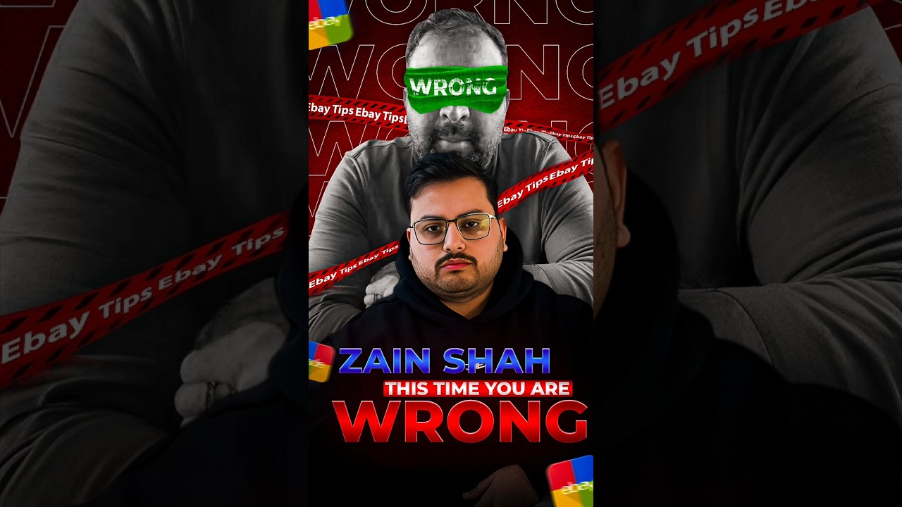 5 BIG eBay Dropshipping Mistakes by Zain Shah (and How to Fix Them!)