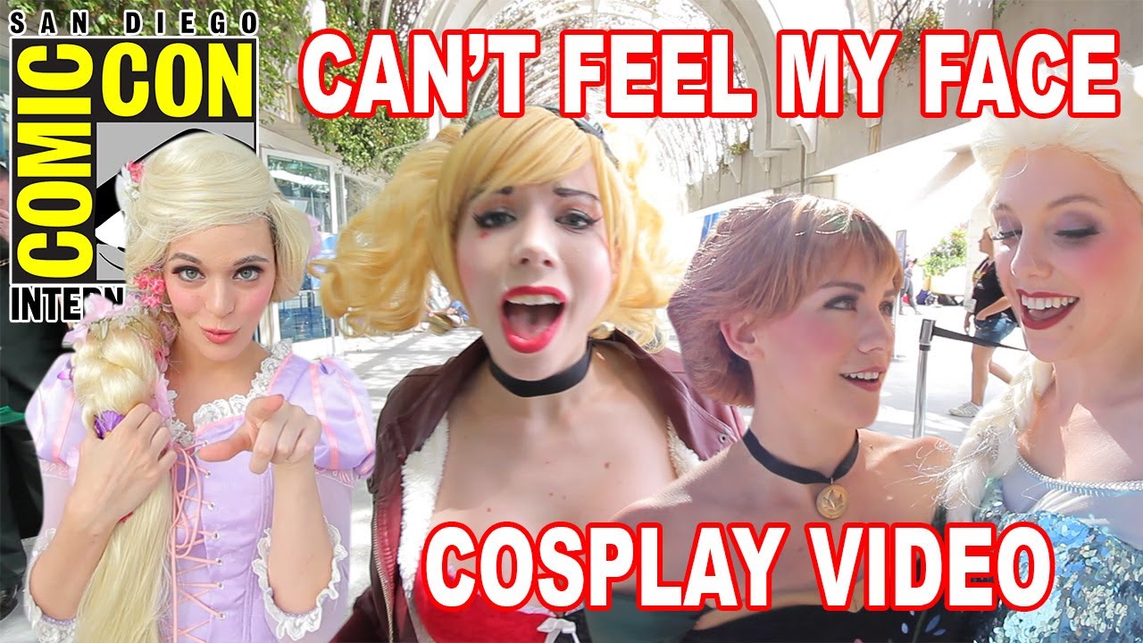 SDCC 2015 'Can't Feel My Face' Cosplay Music Video