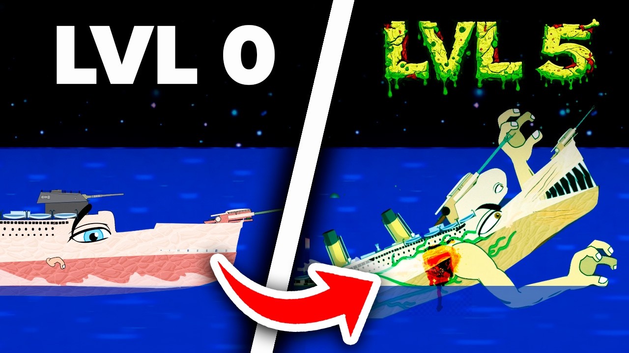 HUMANTANIC Level Up | | Ship Animation