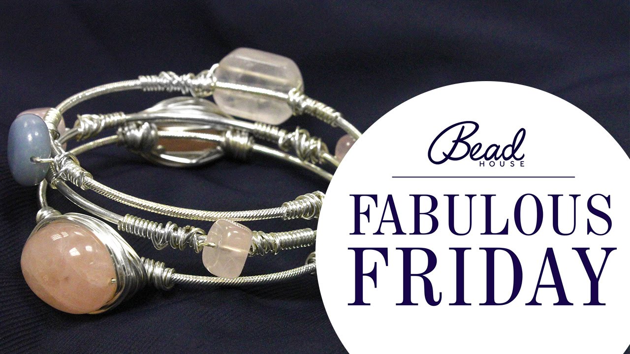 Gemstone Studded Bangles - Fabulous Friday - Bead House