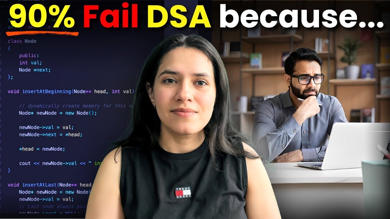90% Coders FAIL DSA Because of THESE 5 Mistakes