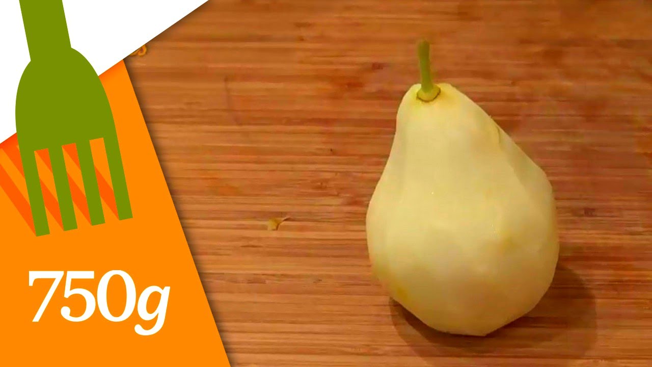 Peler une poire pour pocher  - 750g