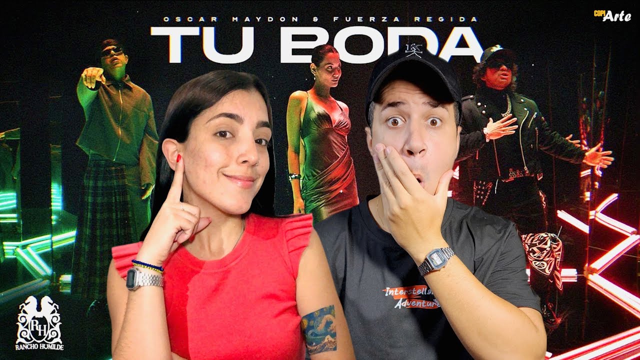 CUBANOS REACCIONAN a Oscar Maydon x Fuerza Regida - Tu Boda [Official Video]