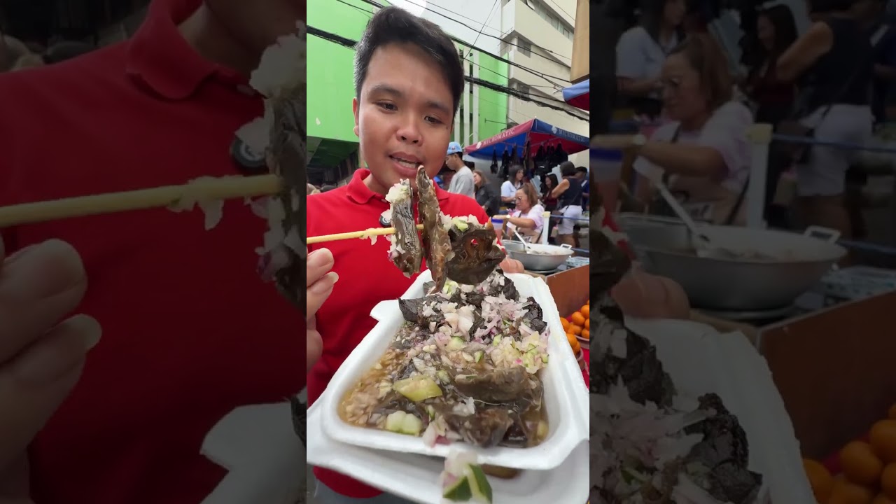 Pinaka mayaman na nagtitinda ng Baga ng Pork sa Quiapo Manila