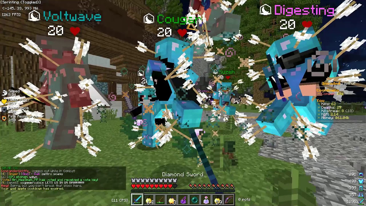 Volts VS vs The World (INVADEDLANDS PVP)