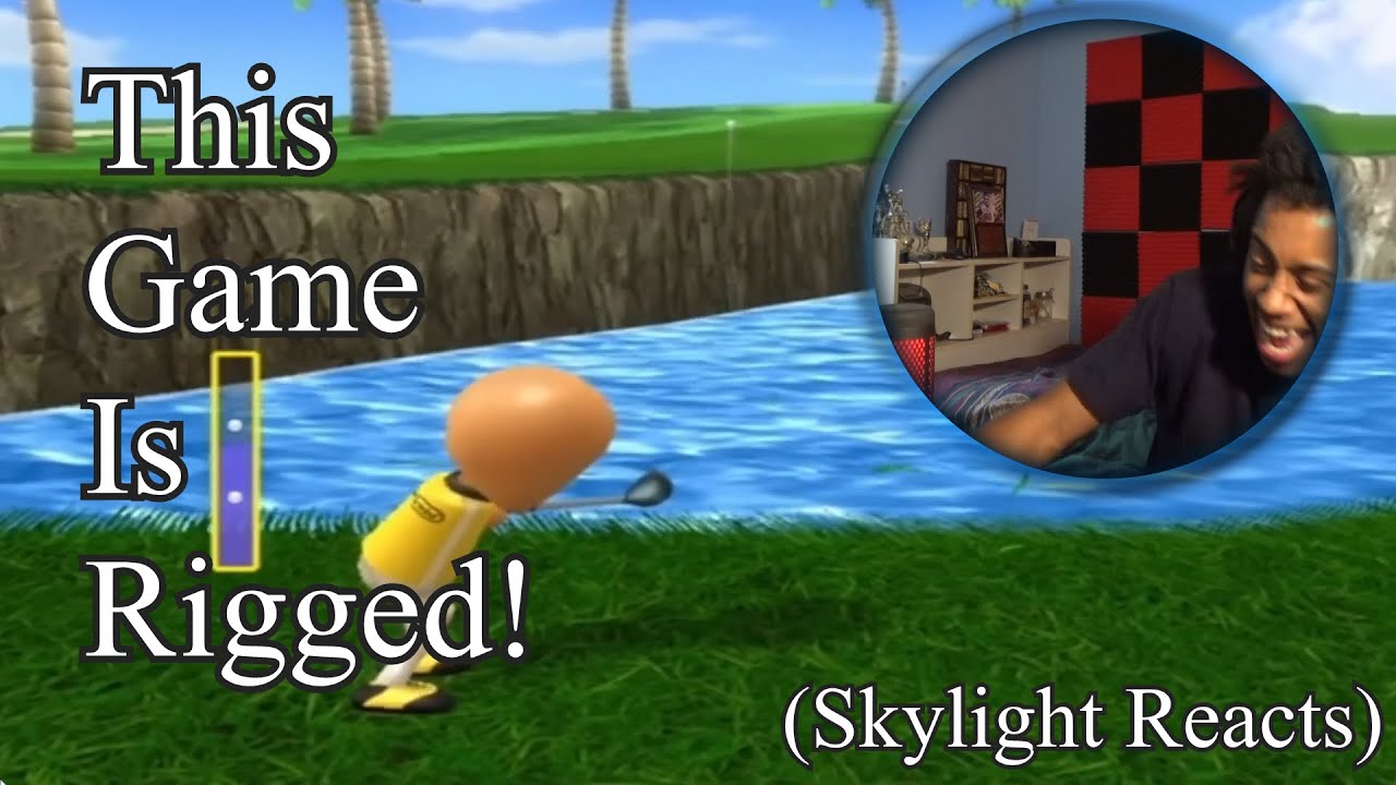Этот мод просто супер! | Гольф при скорости ветра 500 миль в час на Wii Sports Resort | (Skylight...