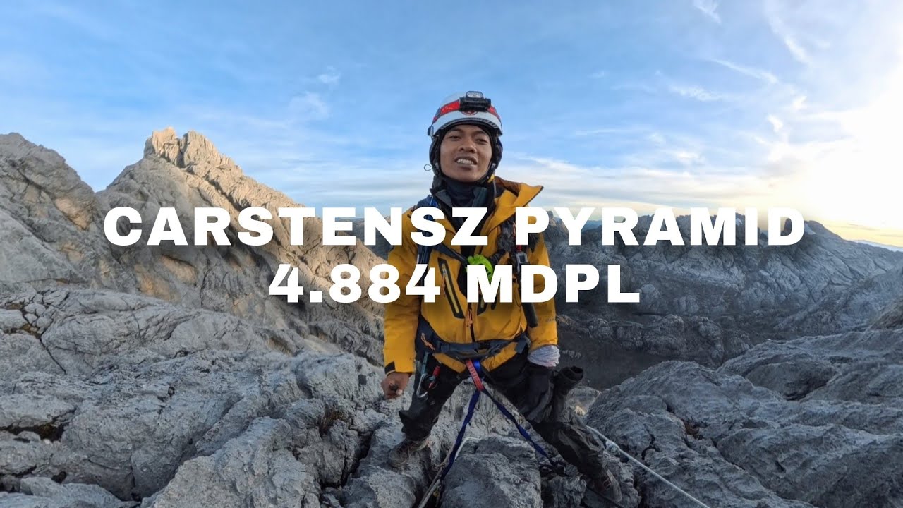 PUNCAK TERTINGGI OCEANIA | CARSTENSZ PYRAMID / PUNCAK JAYA 4.884 MDPL