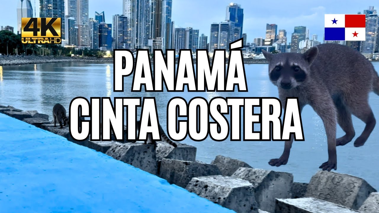 Panamá City  Cinta Costera in Panamá   year 2023- Walking Trips City Tour 5k
