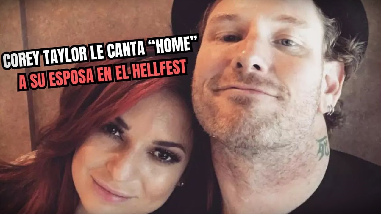 COREY TAYLOR LE CANTA A SU ESPOSA EN EL HELLFEST