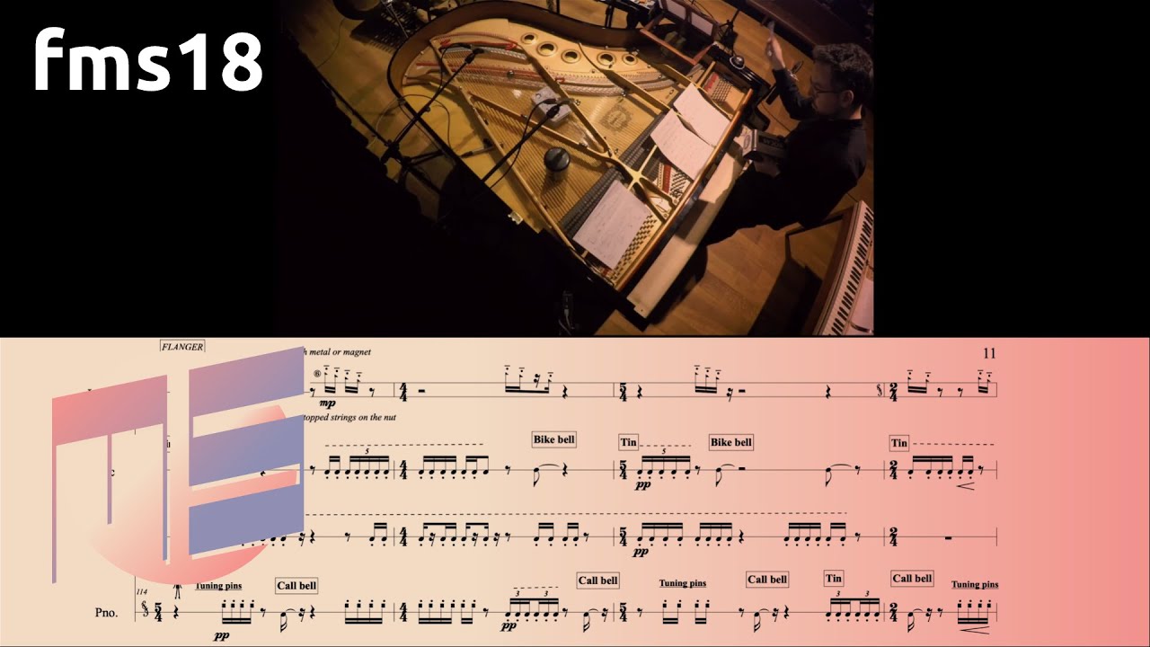 Maria Teresa Treccozzi &mdash; Sonata magnetica [m/ score]