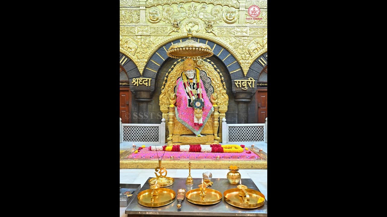 🌸 || Today Live Darshan For Shree Saibaba Temple Shirdi || Live From Shirdi ||🌸 2025-10-17