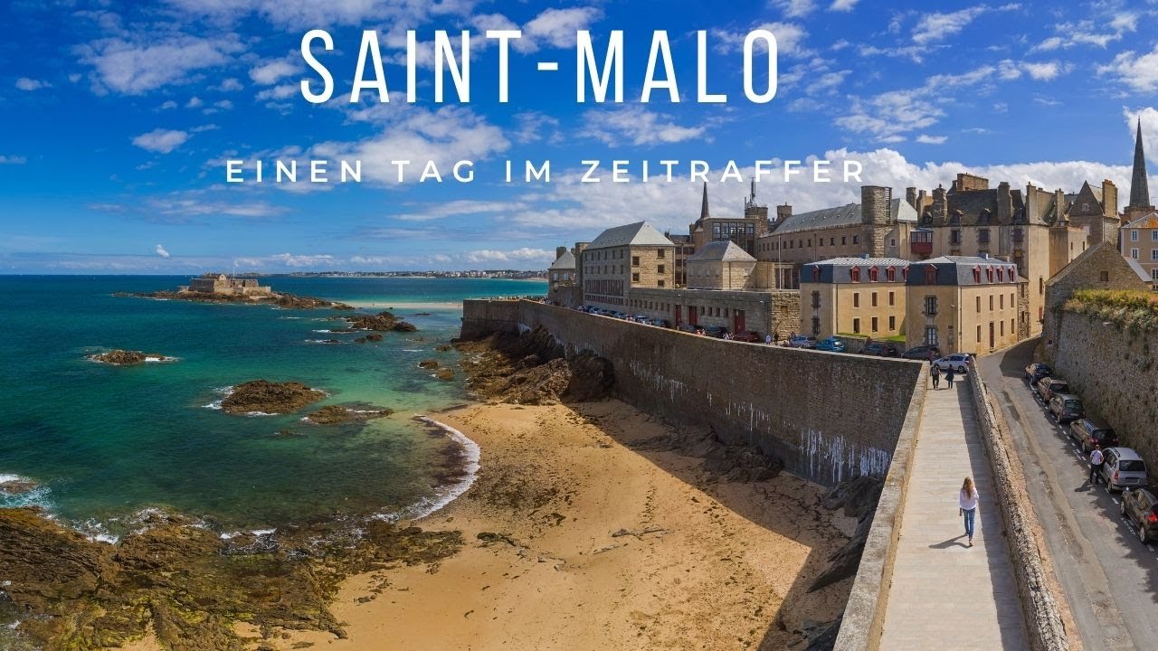 Saint Malo: Ein Tag am Strand im Zeitraffer.