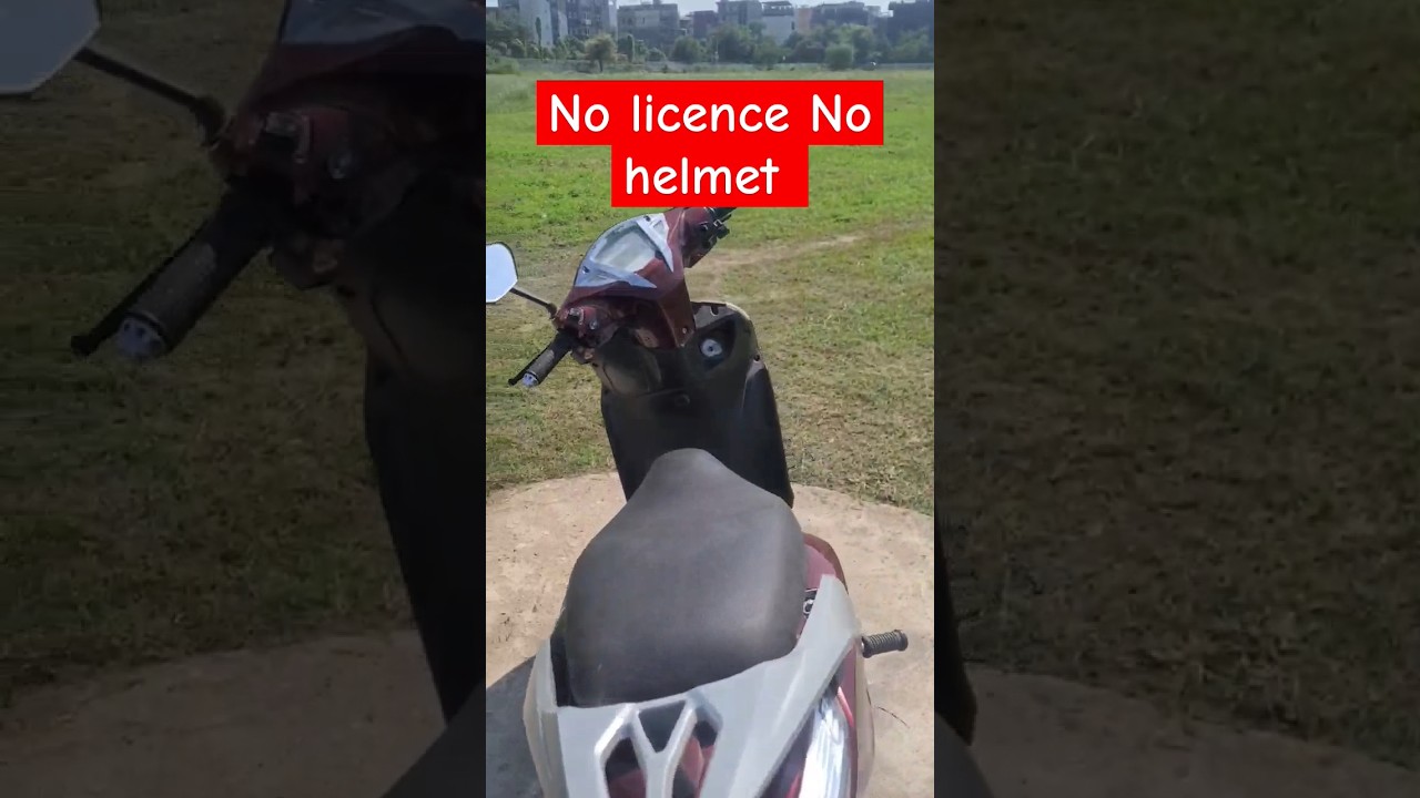 Electric scooty ! Number plate/ licence/ helmet not required ! full video on channel 