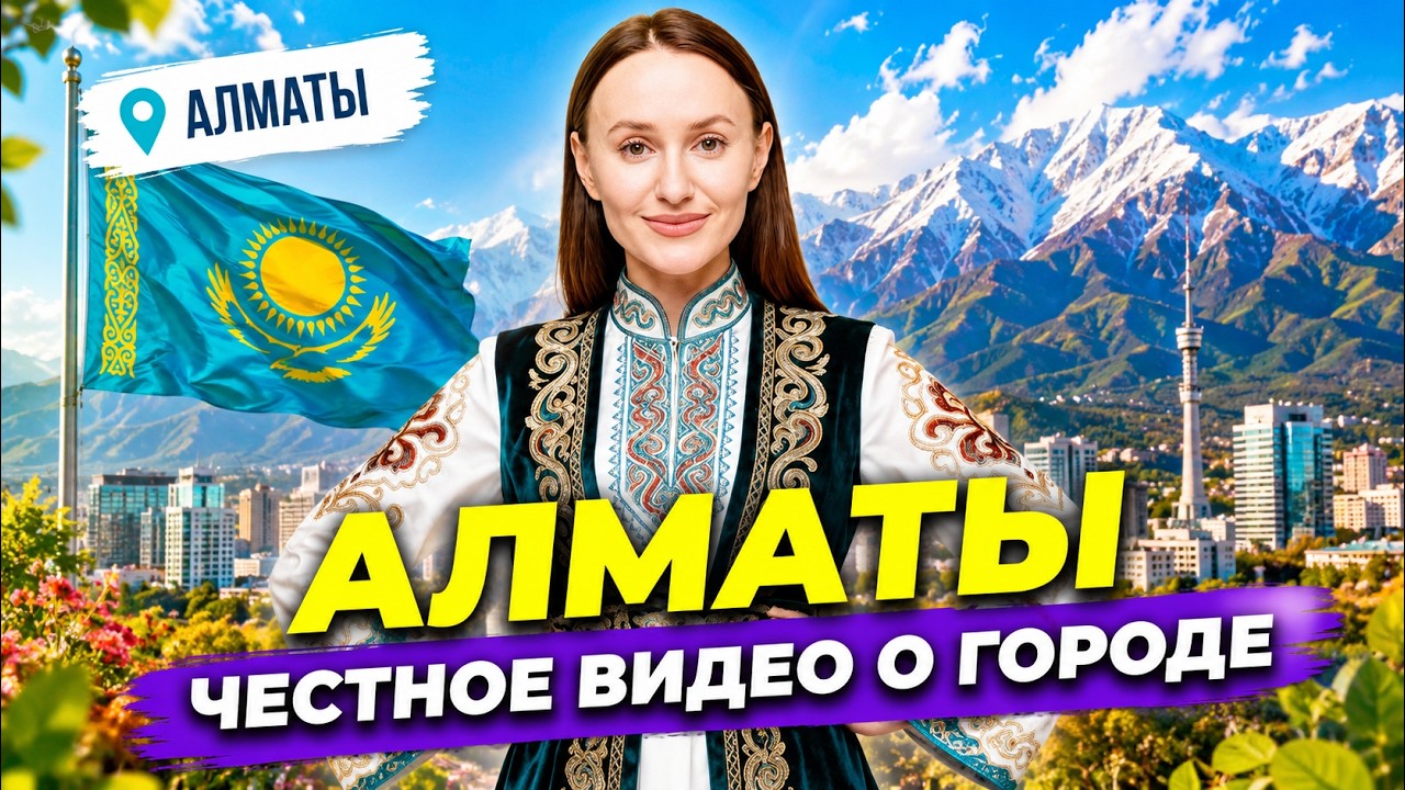 Алматы, Казахстан: лучший город Центральной Азии? | Almaty Travel Vlog, Kok-Tobe & Limp Bizkit
