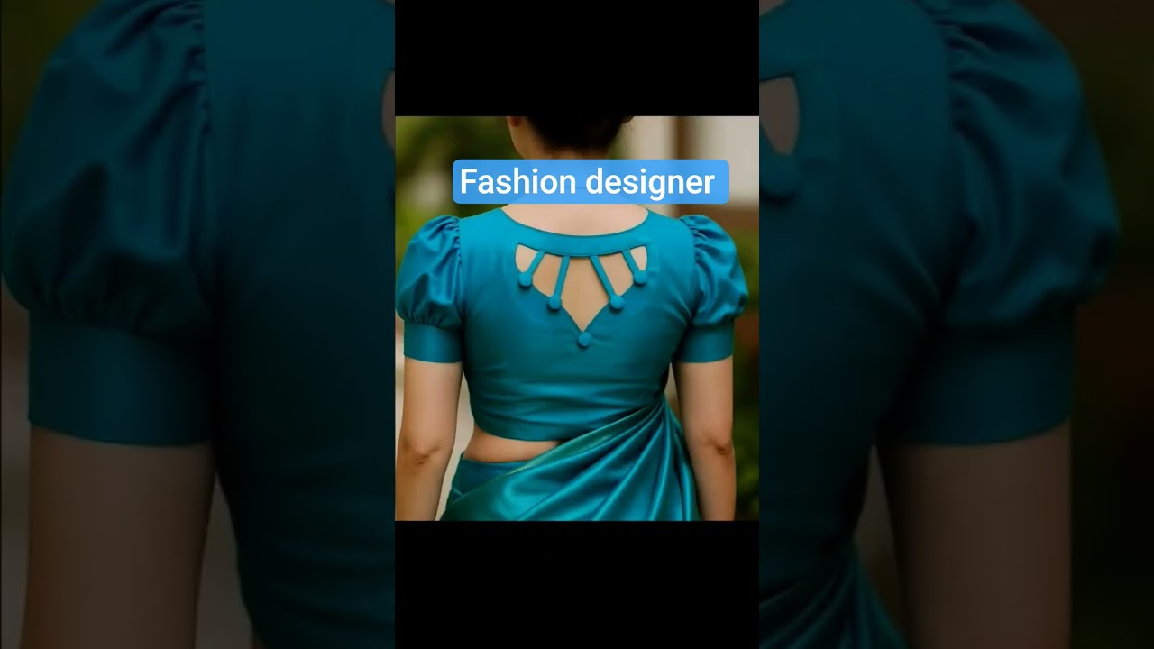 blouse design for back neck #esay gala #shortvideo #shruti boutique