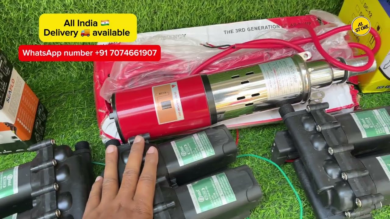 Dc solar pump 🔥 | 12v submersible pump |original Jambo pump 