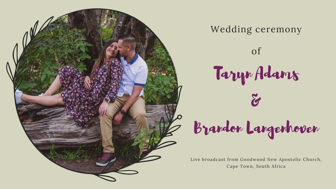 Wedding ceremony of Taryn & Brandon - Thursday, 16 December 2021 at 12PM