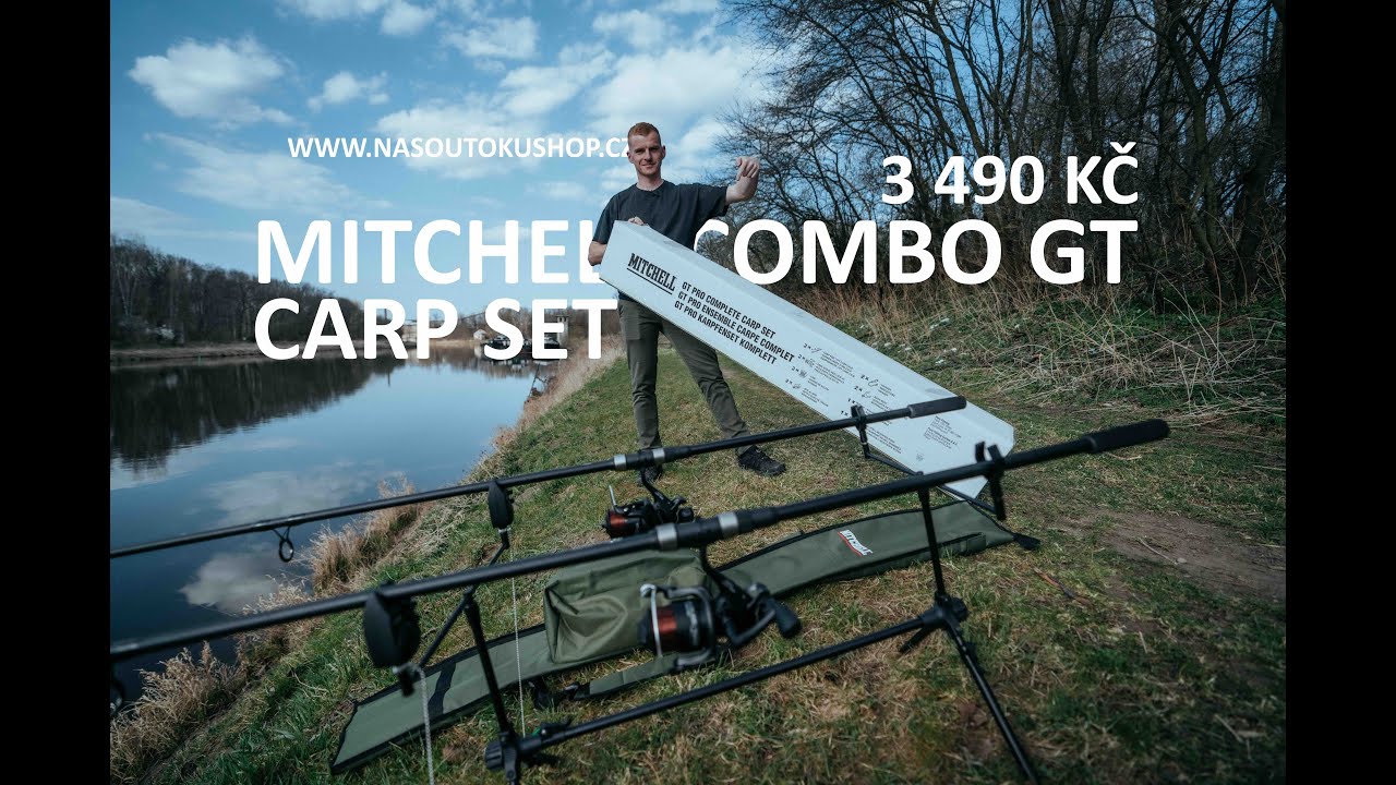 Kaprařské combo MITCHELL GT PRO COMPLETE CARP SET - UNBOXING