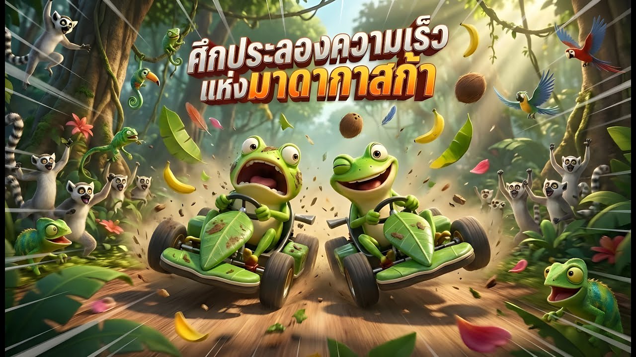 ใครจะรอดจากสนามแข่งมาดากาสก้า!?