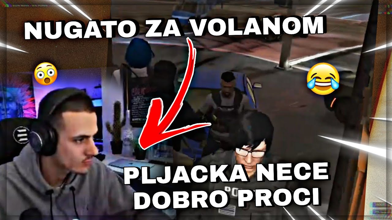 Nugato za volanom = pljačka nece dobro proci