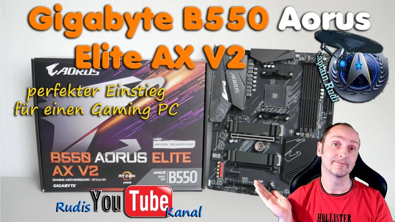 Gigabyte B550 Aorus Elite AX V2 - Ein idealer Einstieg in die Gaming Welt? Guide zu den Anschl&uuml;ssen