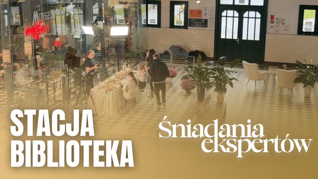 Śniadanie Ekspert&oacute;w w Stacji Biblioteka | Liderstwo, hipnoza w biznesie i uważność przy stole