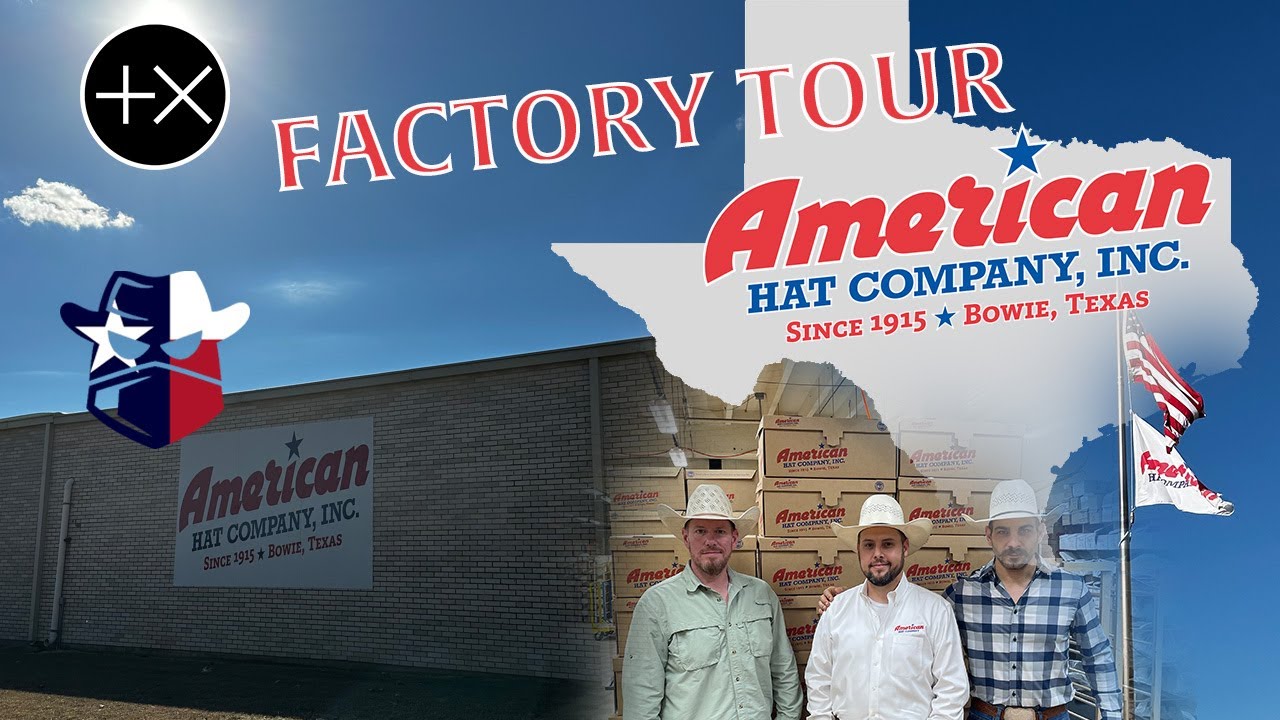 Экскурсия по фабрике American Hat Company, процесс изготовления ковбойской шляпы и интервью с виц...
