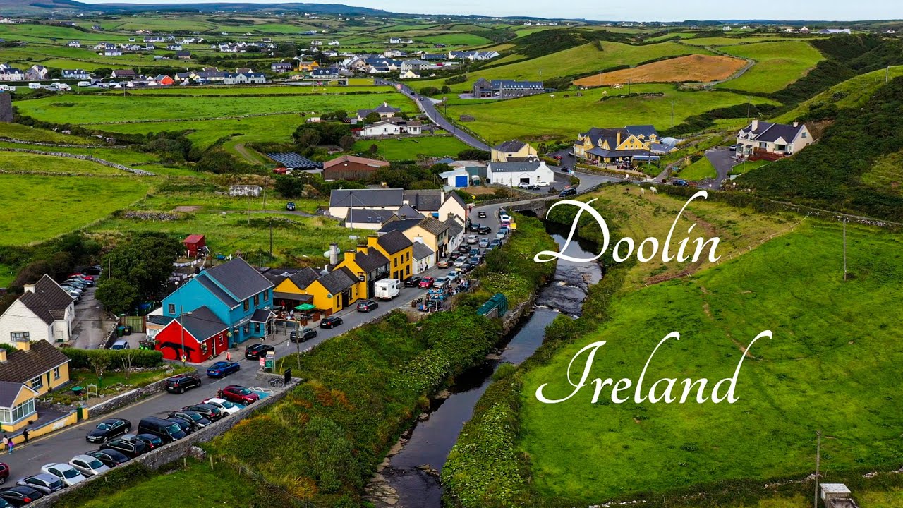 Exploring Doolin Ireland from a 4K drone