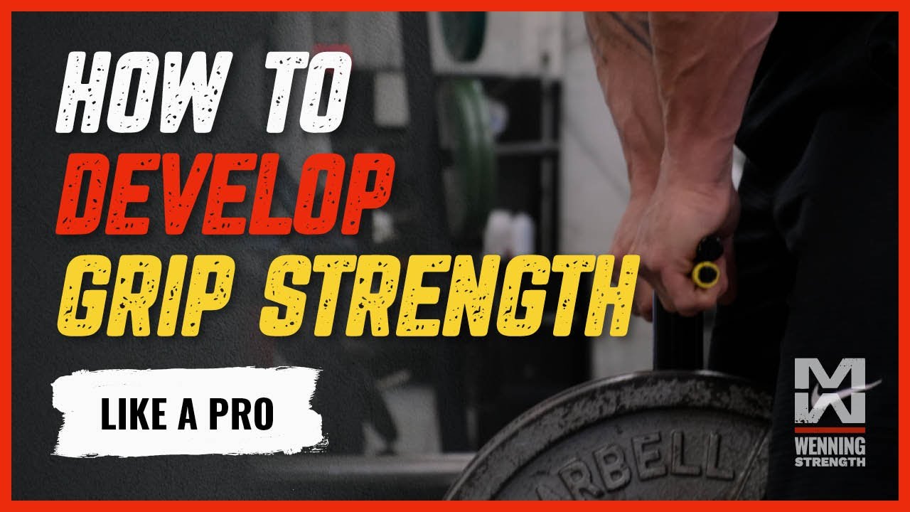 How To DEVELOP GRIP STRENGTH Like a PRO (Do These 3 Things!)