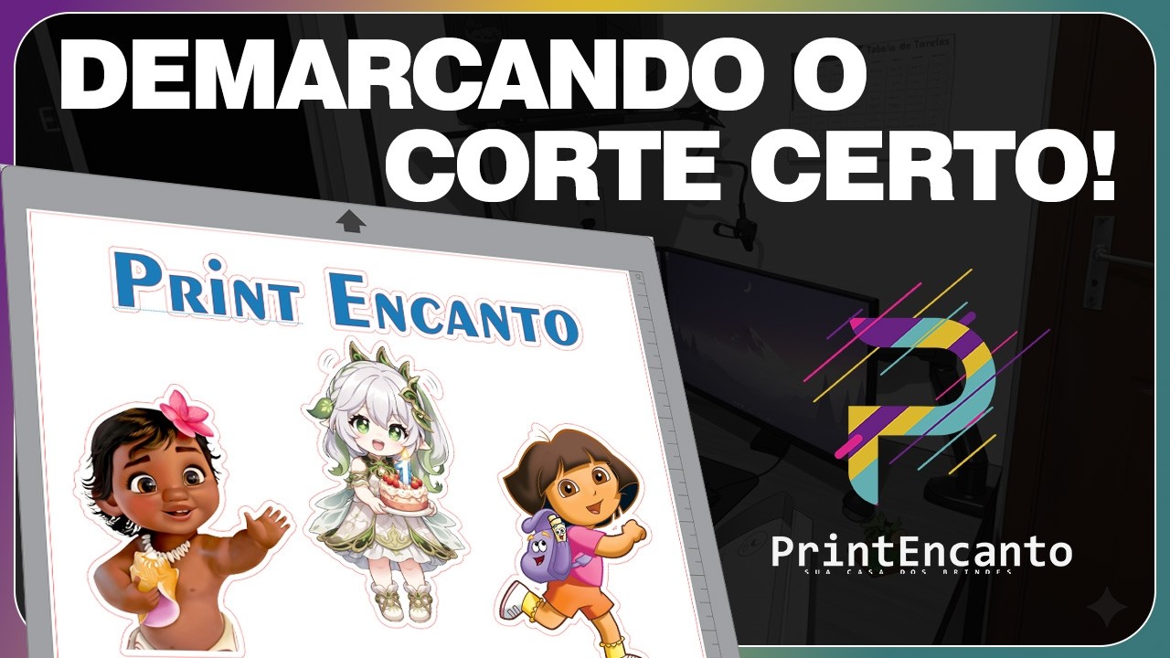 Como Criar Demarcação de Corte no Silhouette Studio V5.0 (Passo a Passo)