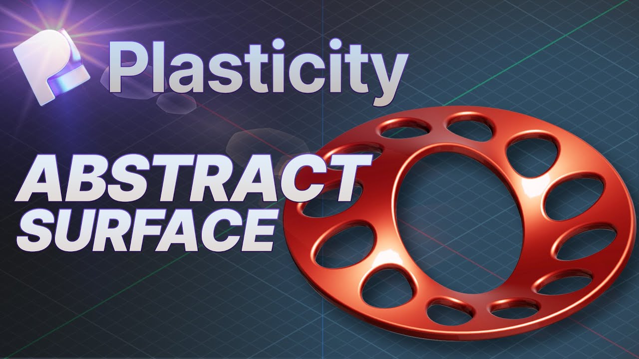 Abstract Geometric Shape 3D Modeling | Plasticity