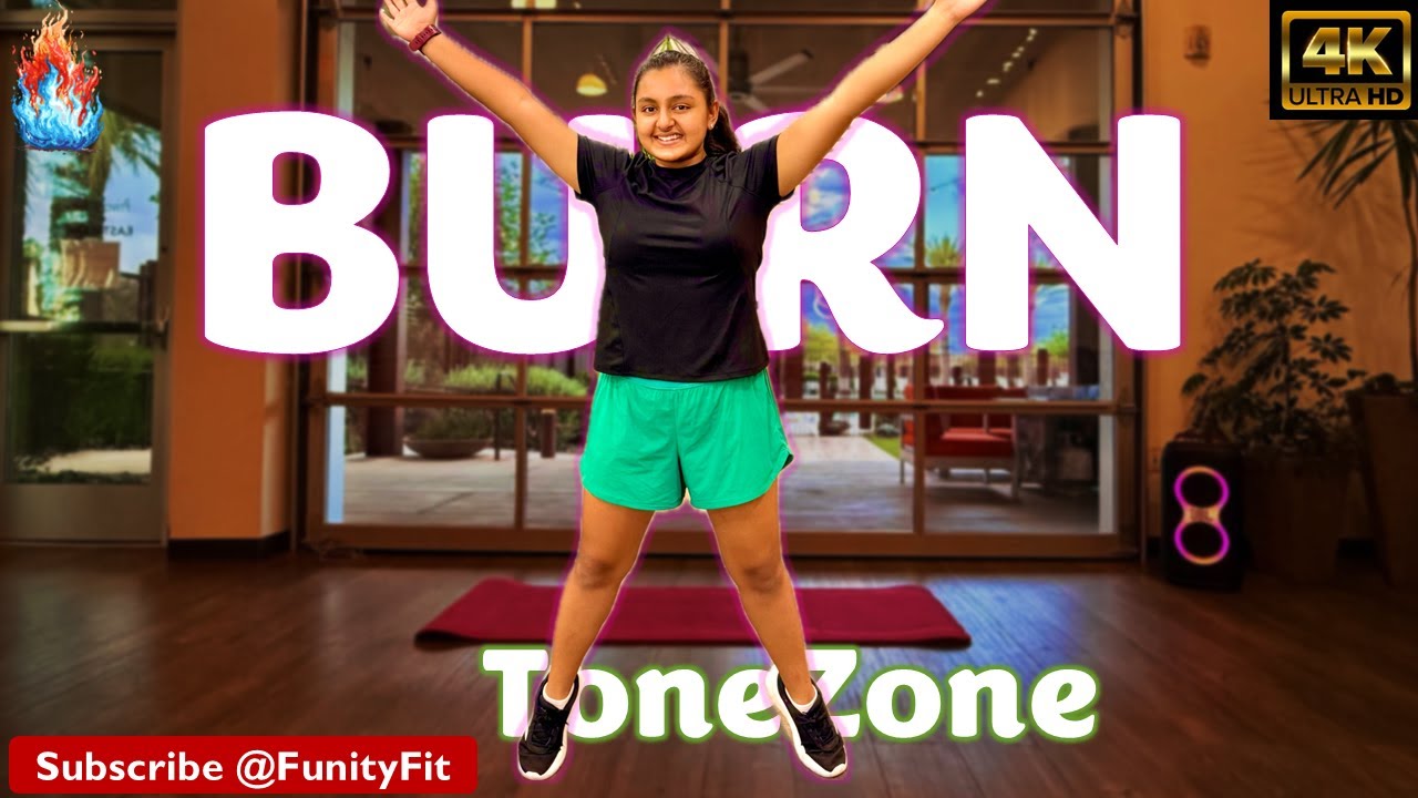 25-Min INTENSE FULL BODY FAT BURN 🔥 | NO EQUIPMENT, NON STOP Workout | ToneZone by FunityFit