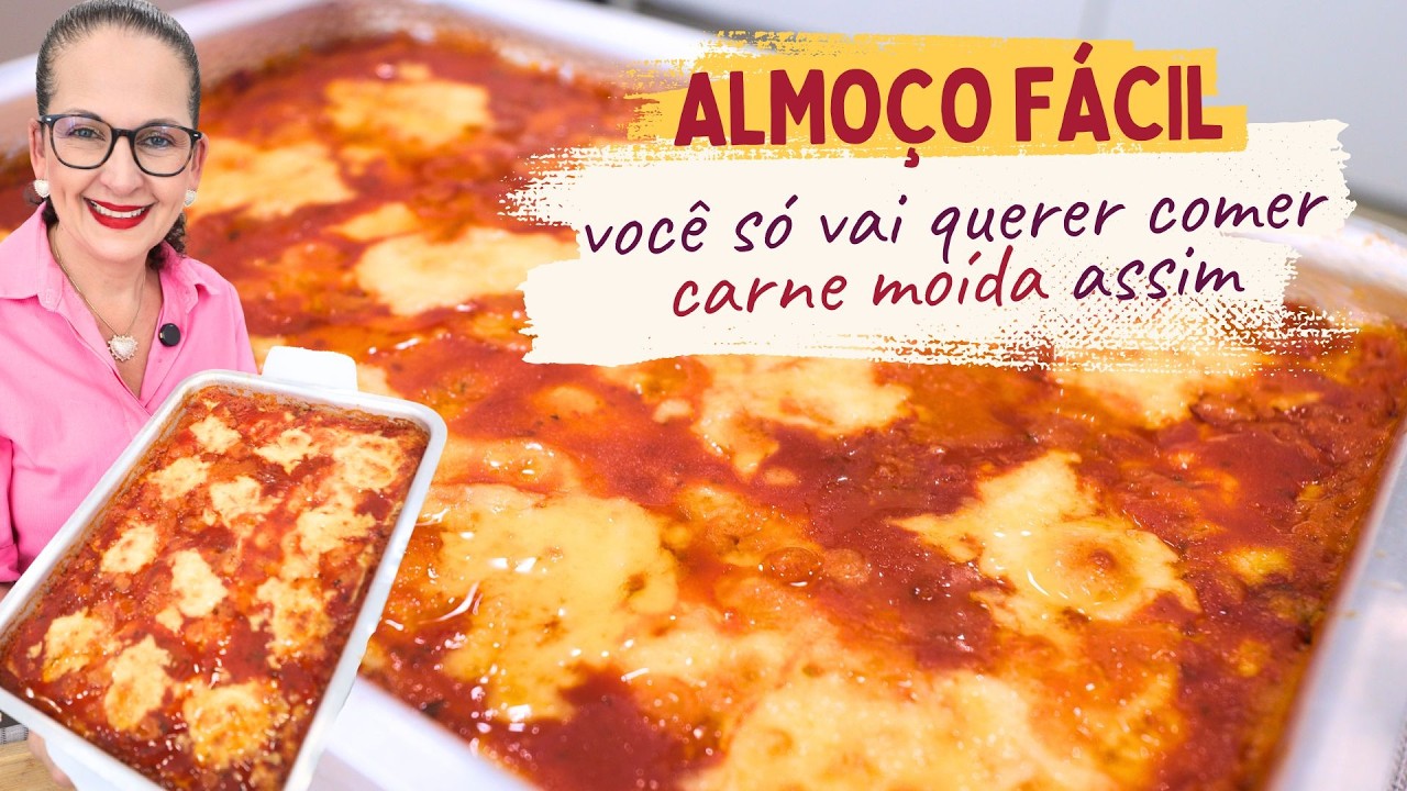 ESSA CARNE MOÍDA NA ASSADEIRA SURPREENDE TODO MUNDO! ALMOÇO RÁPIDO E MUITO GOSTOSO - Isamara Amâncio