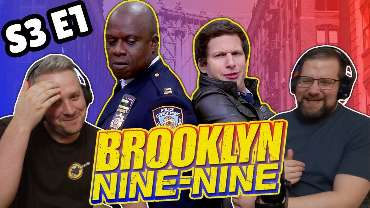 British Guys HILARIOUS Brooklyn Nine-Nine Reaction - S3 E1 (New Captain)