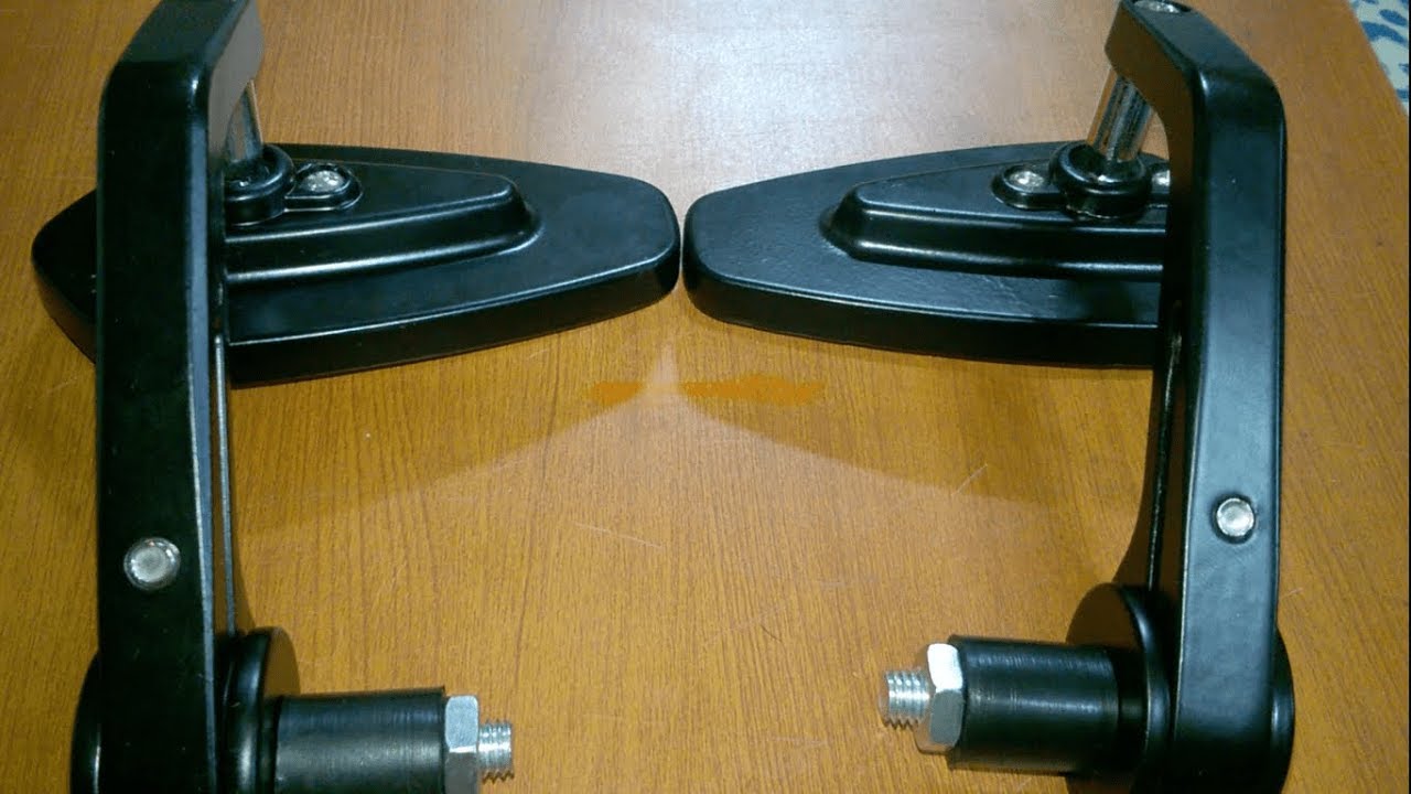 Correct procedure to install bar end mirrors on any moped (activa)