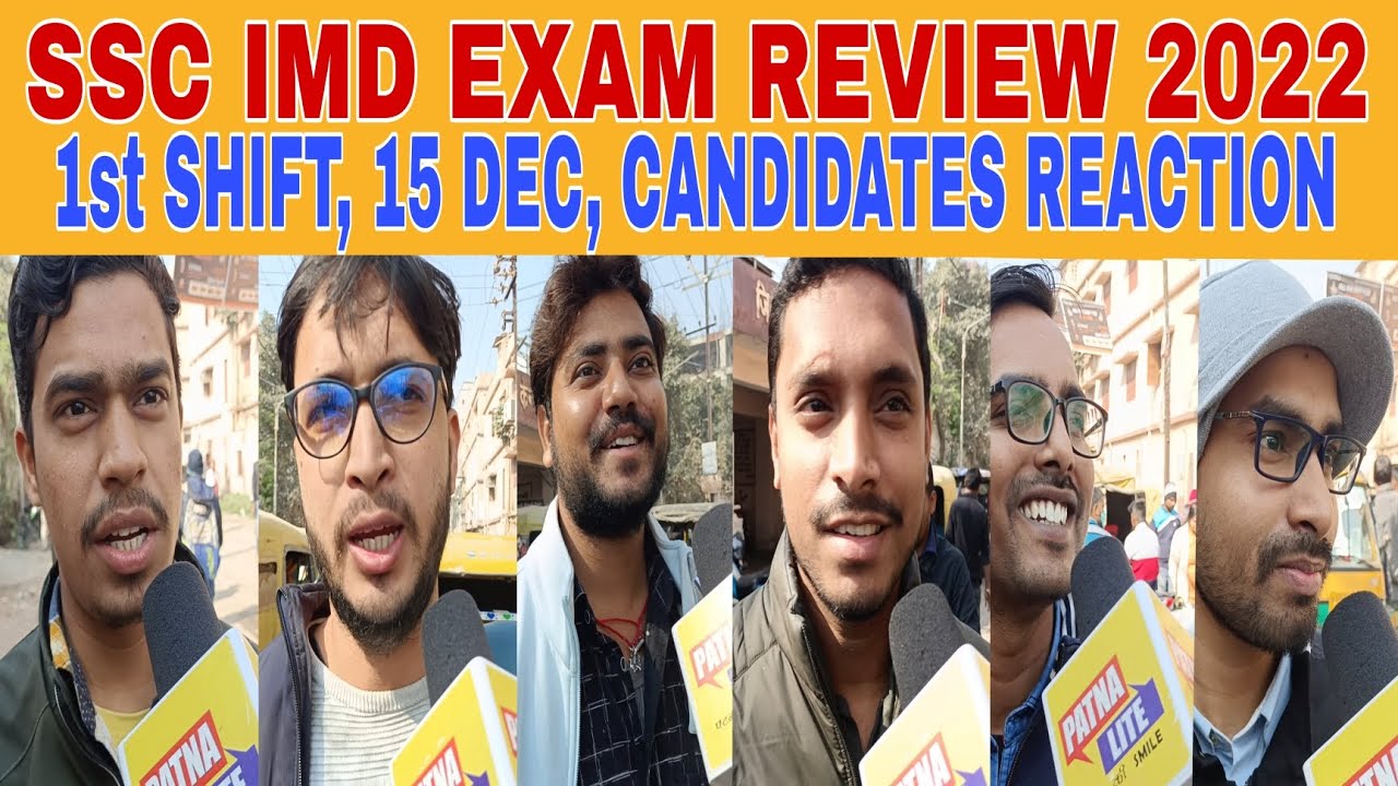 SSC IMD EXAM REVIEW 2022|SSC IMD EXAM QUESTION ANALYSIS|SSC IMD EXAM CANDIDATES REACTION