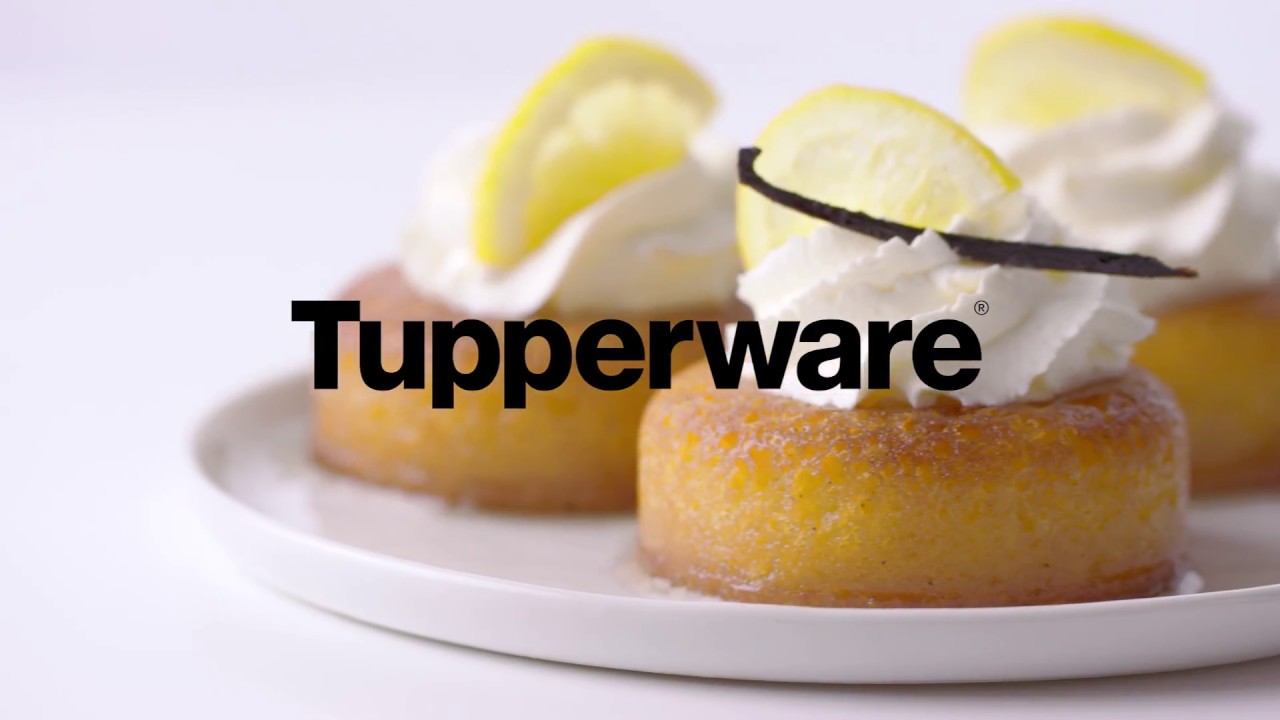 Tupperware - Recipe video - Rum Cake with Silicone Baking Form Rings